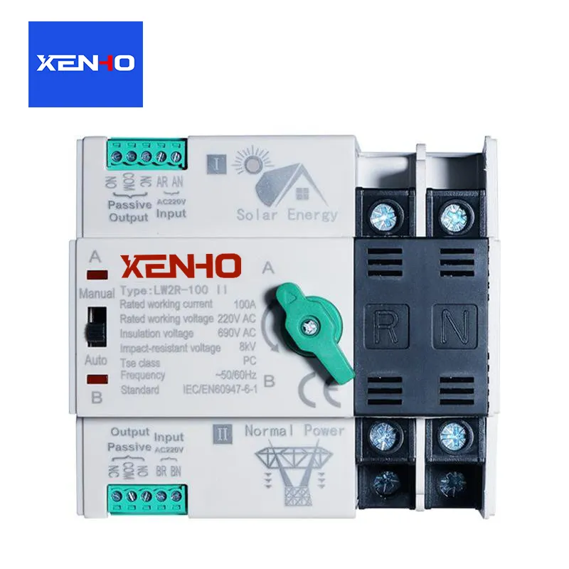 Kahe võimsusega automaatne ülekandelüliti